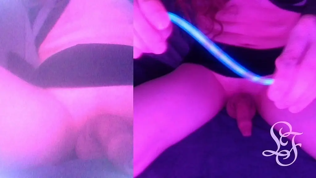 it glows inside (with endoscope)