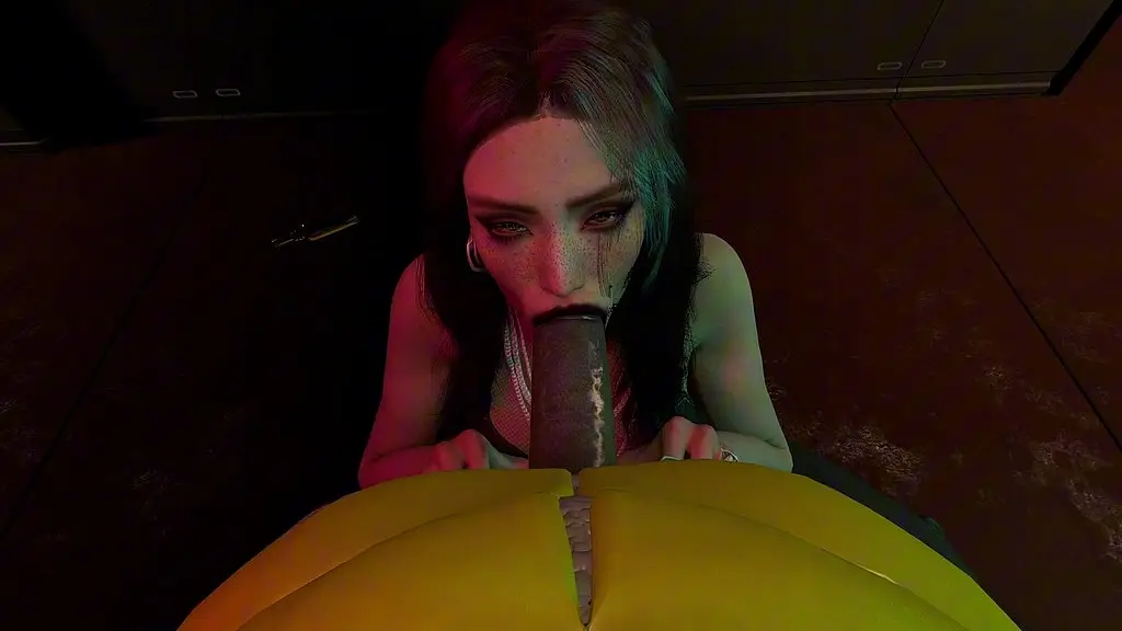 a hot blowjob near the club l 3d animation hentai uncensored