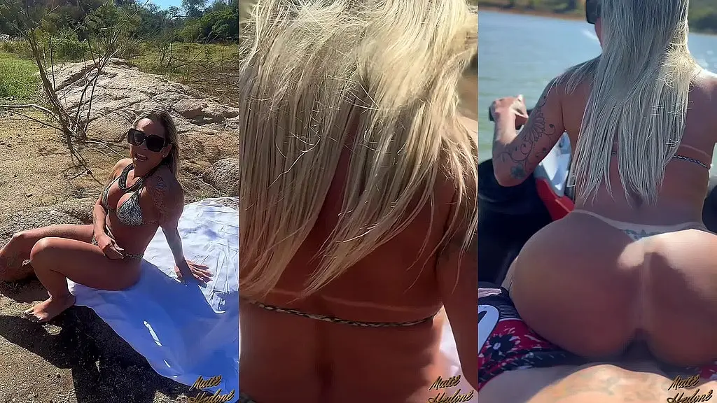 aquele role aleatorio de jetski com a maravilhosa maite hedone com direito a foda na mata, cachoeira e em cima do jetski