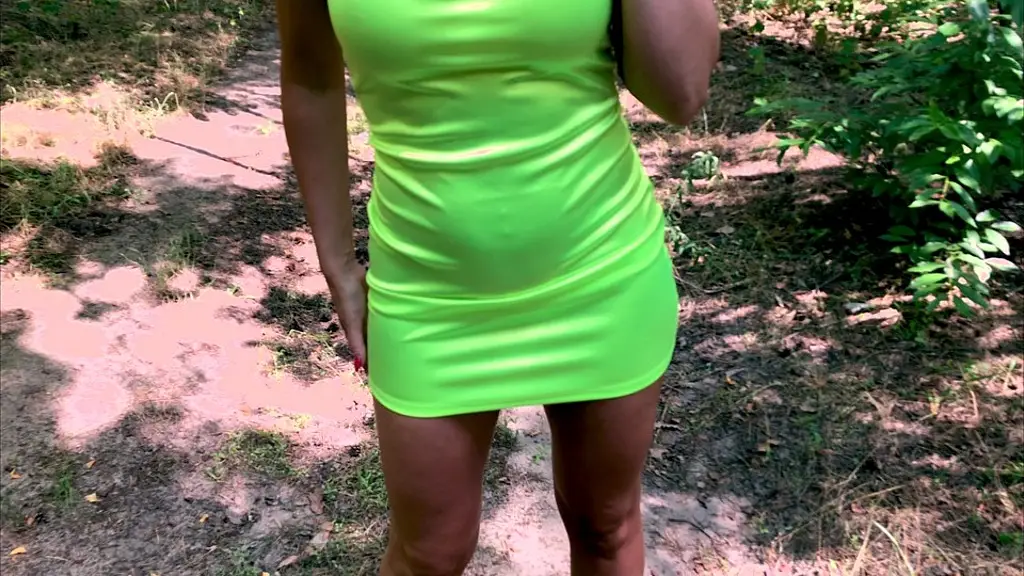 pissing on the path in the park