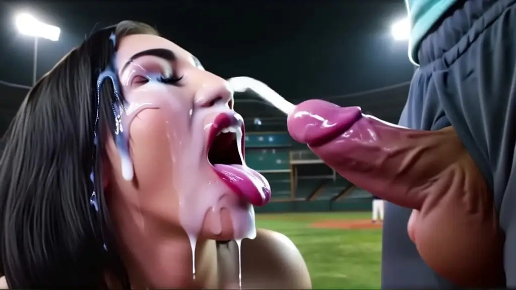 extremely large tits woman got hardcore in the baseball stadium(ai video)