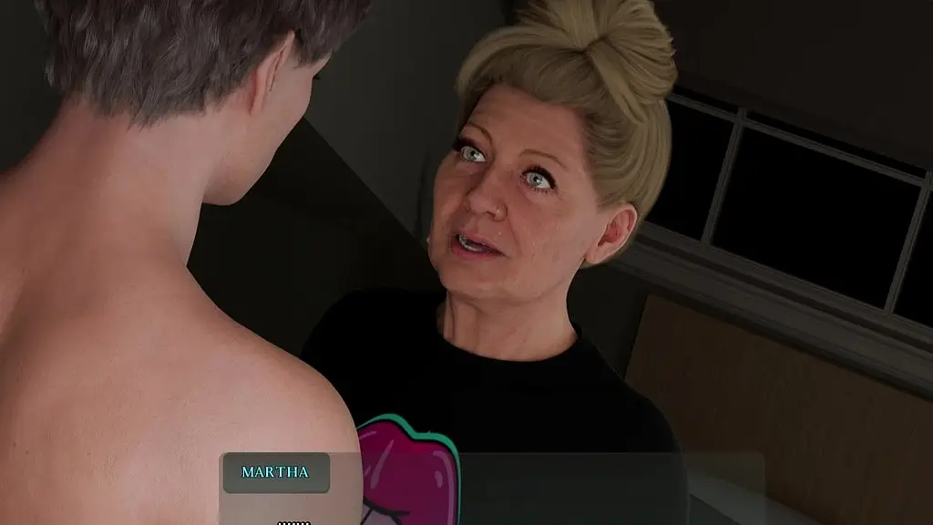 horny dude wants to fuck sexy bbw old gilf - godson (part 05) developed by cheesecake studio - 3d porn game