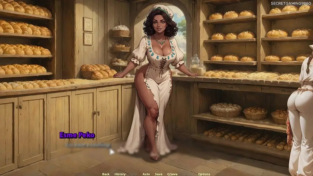 hot brunette gives a very sexy blowjob - moonripple lake (part 04) developed by bananacreamgames - 3d porn game