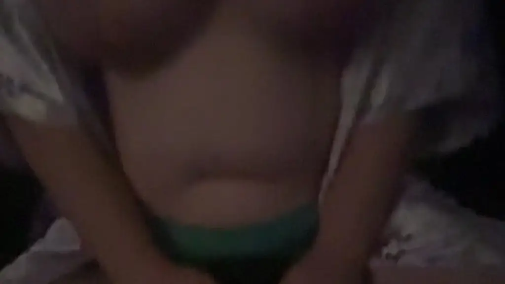 pillow humping until i cum with bouncing tits