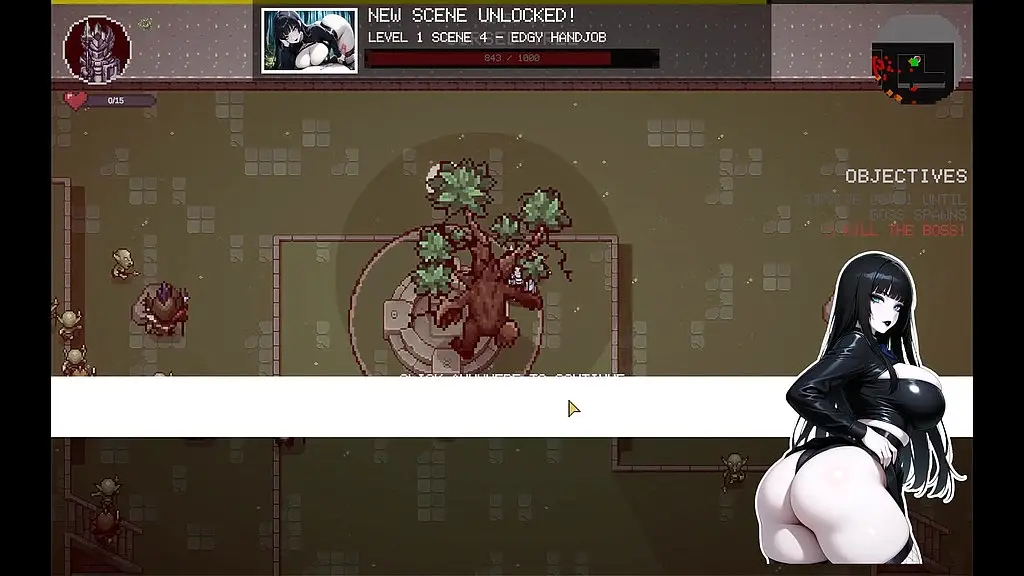 monstersurvivors [ hard hentai game ] ep.1 goth girl gangbang and all holes creampie !