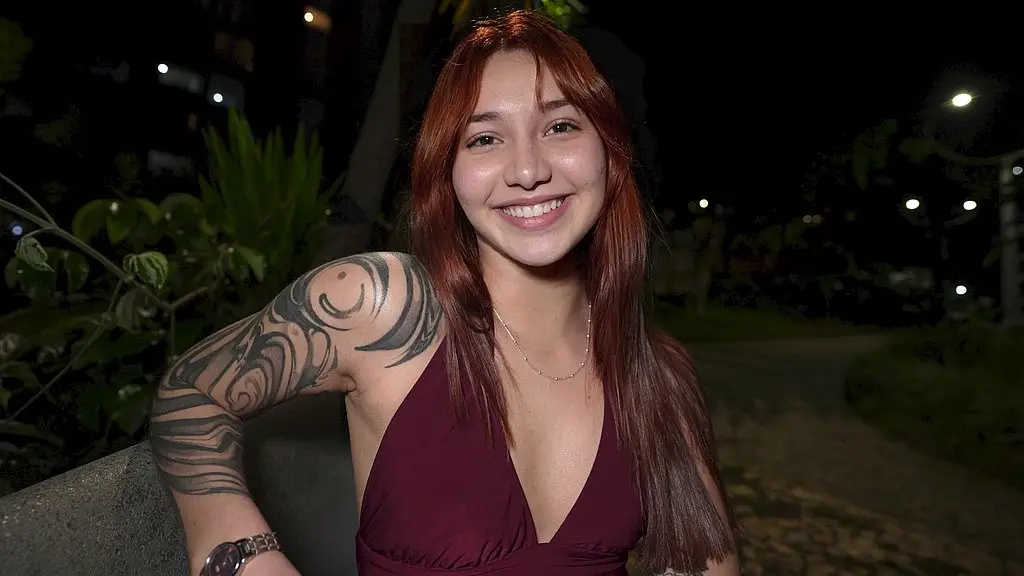 better than tinder - she got rizzed in the park and fucked hard