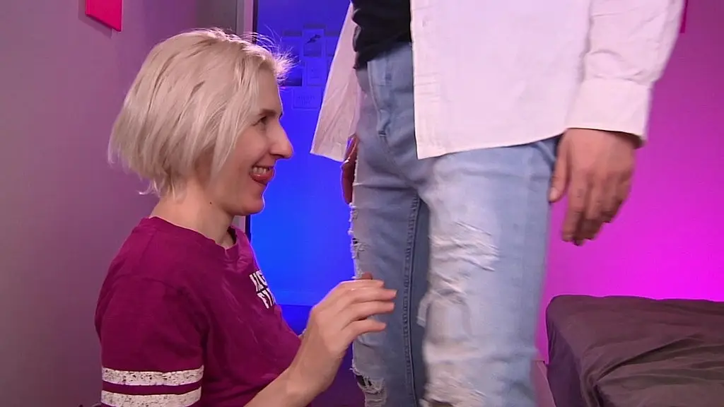 a girl licks a guy s ass between blowjobs