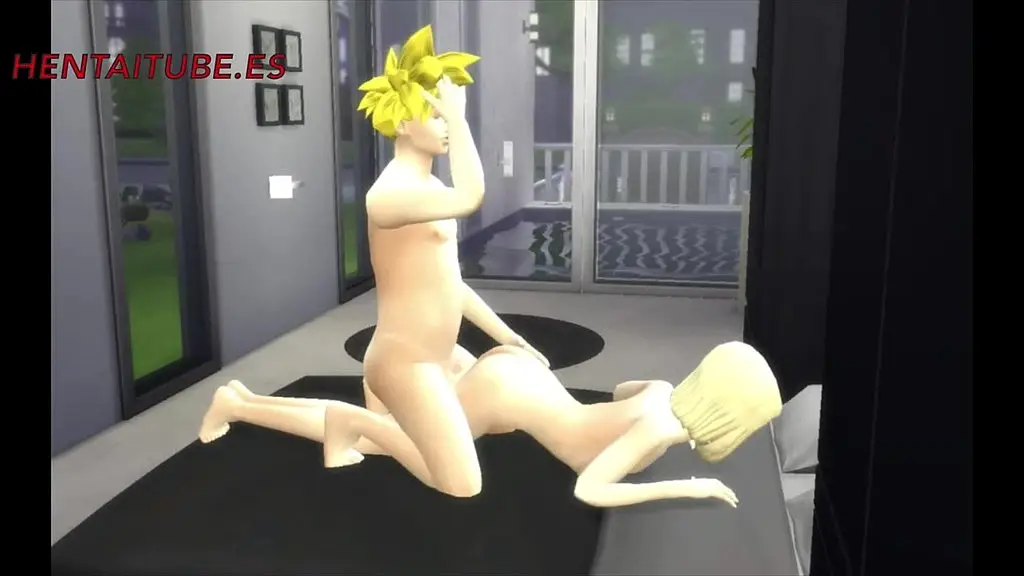 dragon ball z hentai 3d - gohan x c18 handjob, blowjob fuck