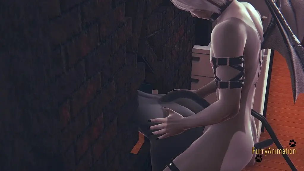 genshin impact furry 3d - zhongli cat threesome(uncensored) - japanese asian manga anime game porn yiff