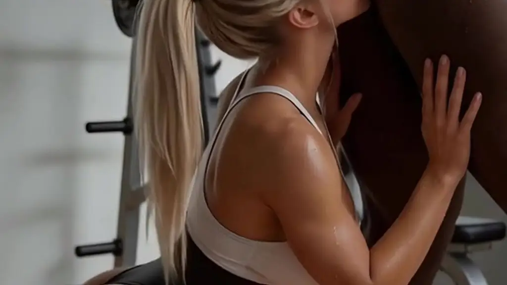 betty erickson — private gym session [ai generated] ai porn, bbc, interracial, rimjob, rimming