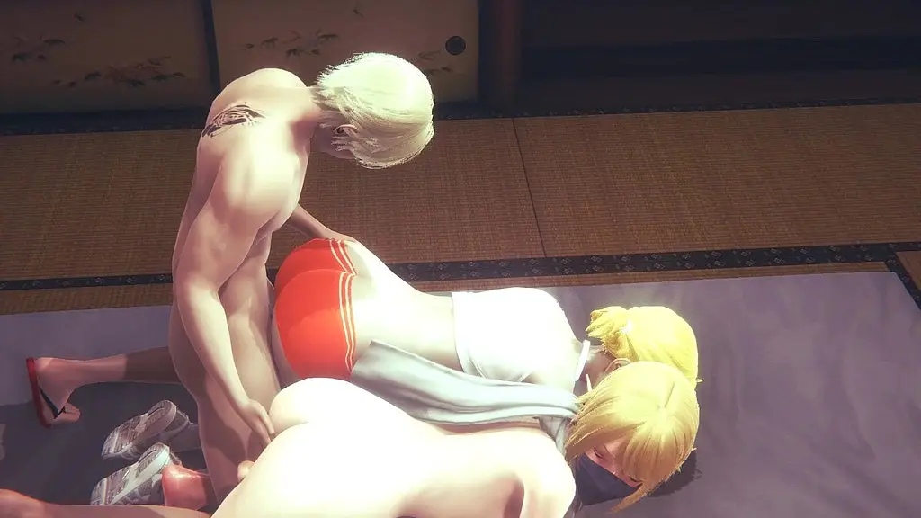 leyend of zelda - link femboy in a threesome - sissy crossdress japanese asian manga anime film game porn