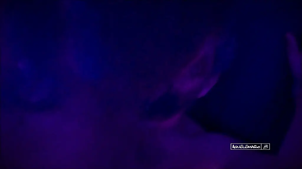 naughty big ass brunette runs away from party to suck tasty in dark room