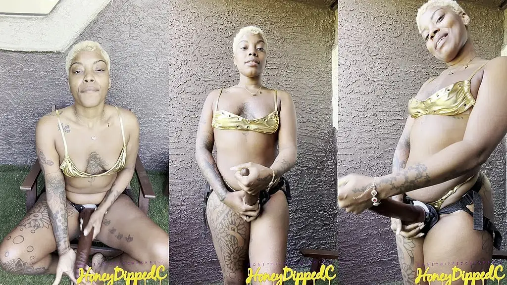 gold bikini joi