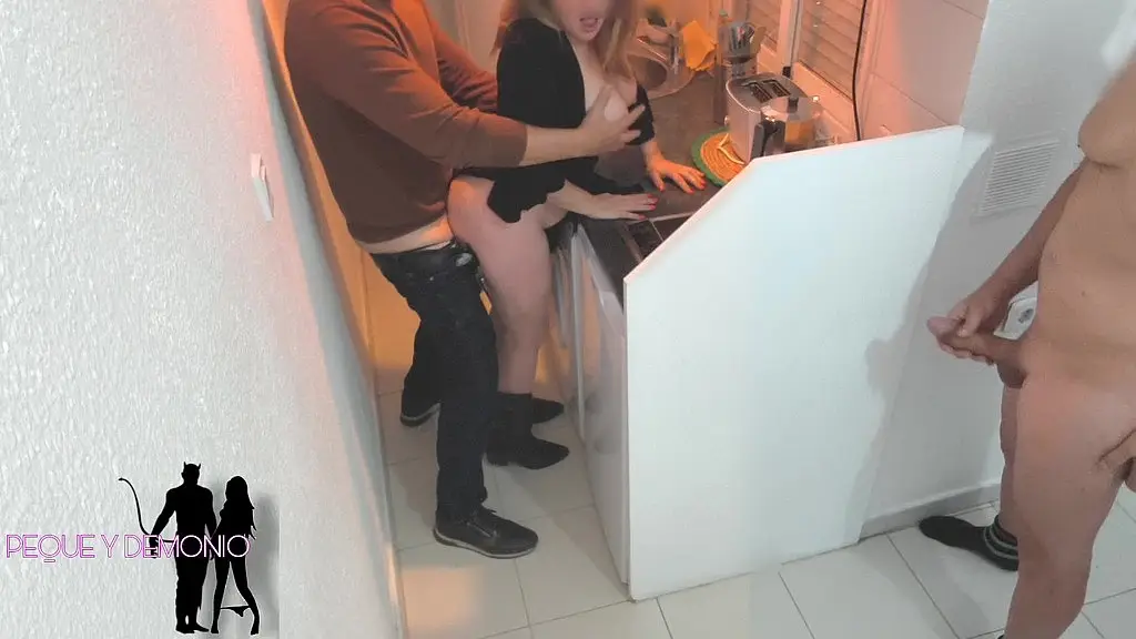 the cuckold s fantasy: watching his hot wife being fucked by another man, right in front of him.
