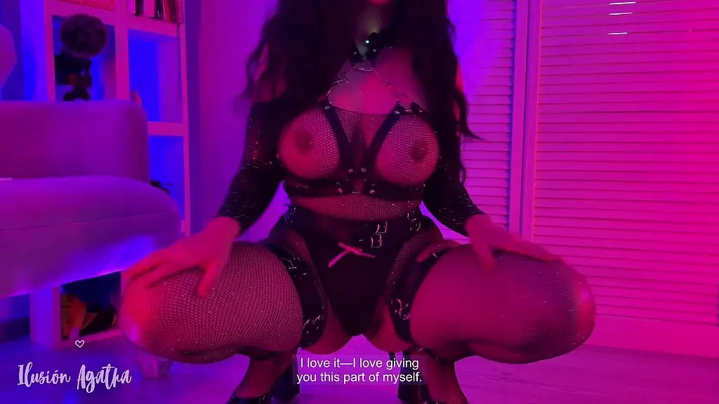 tu chica misteriosa te hace un baile privado hasta llevarte al orgasmos - squirt sobre ti - agathadolly