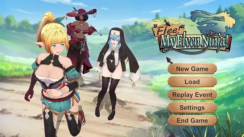 flee, my elven ninja! 3d - let s go to area 2!!!!