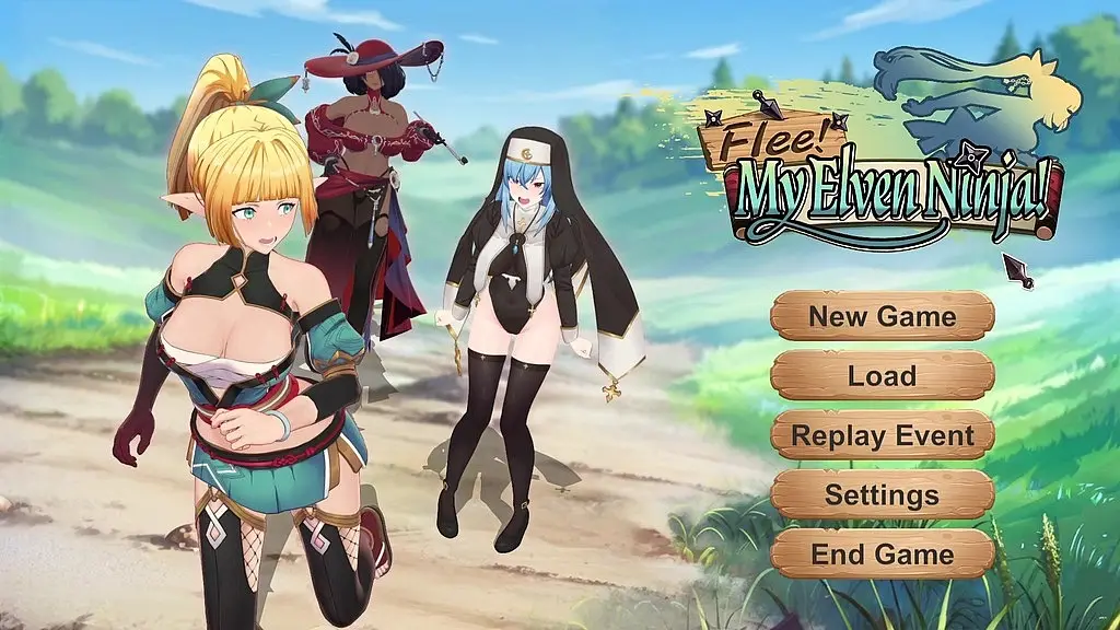 flee, my elven ninja! 3d - our journey begin!!!