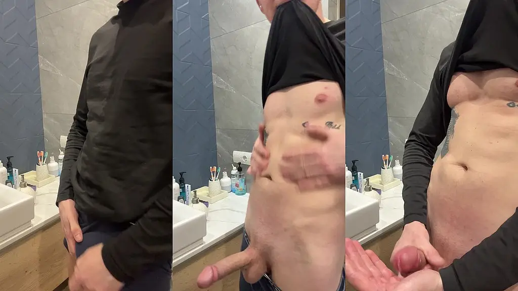 cum flows fast in fevered, fevered hands