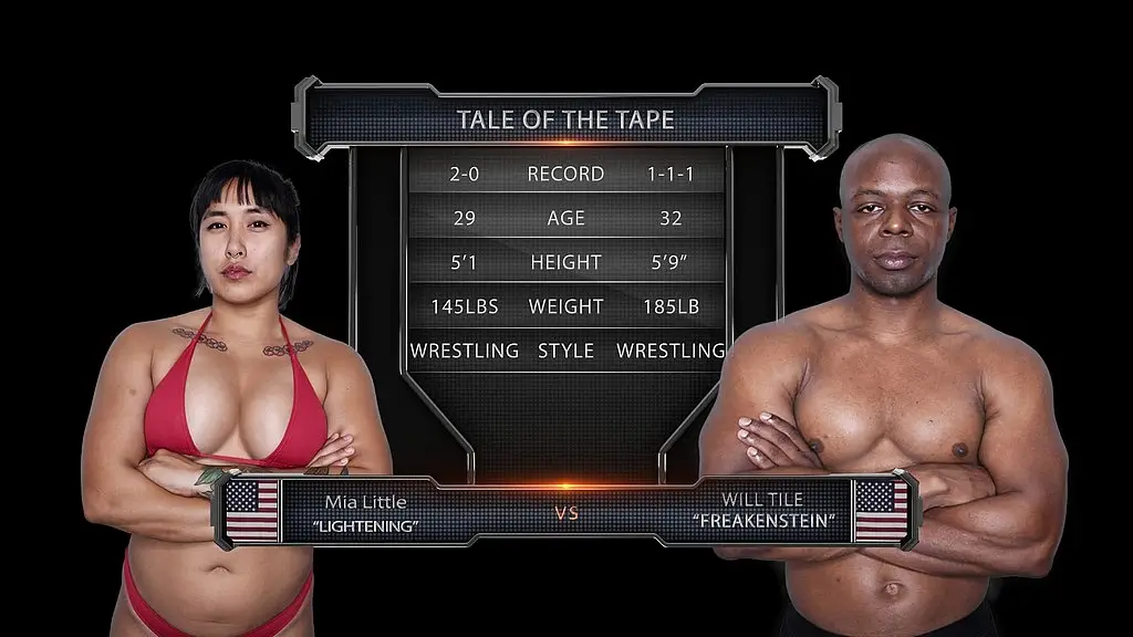 mia little vs will tile mixed wrestling