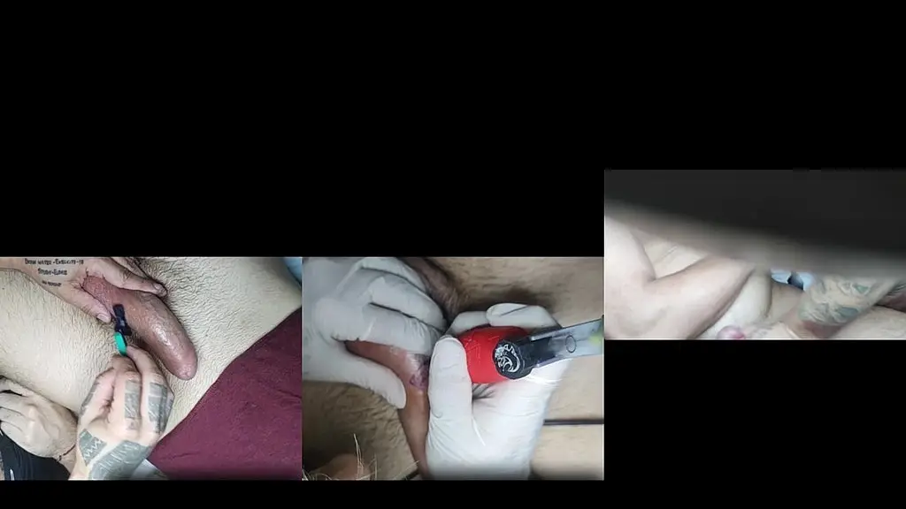 o bom moco pediu tatuagem no pau e revelou o safado