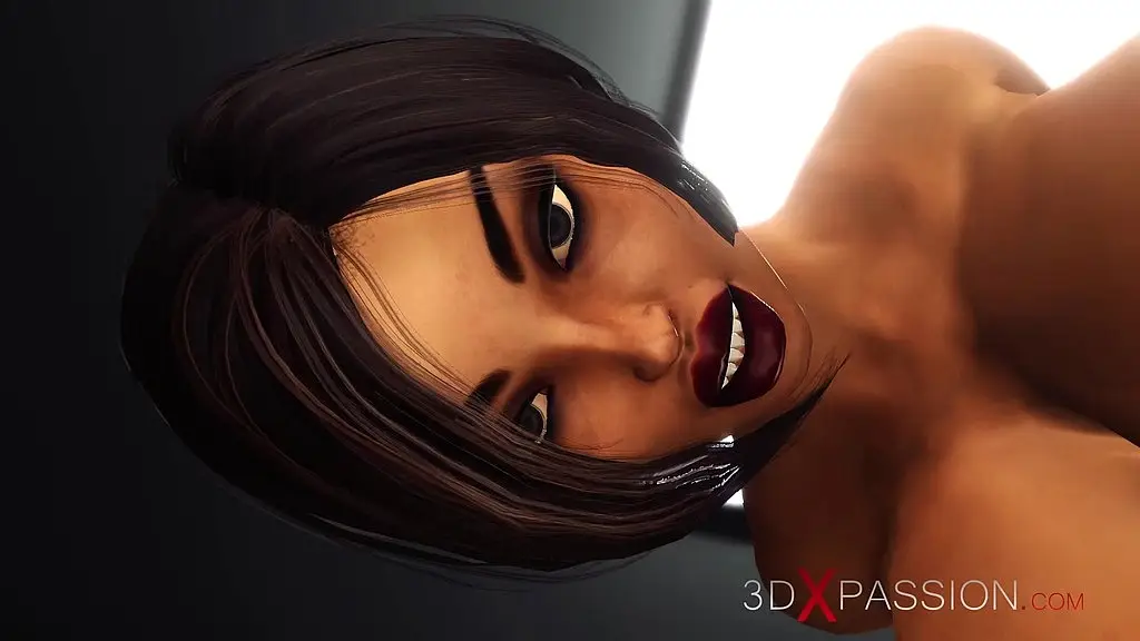 a sexy brunette gets fucked by a us soldier in a hidden room