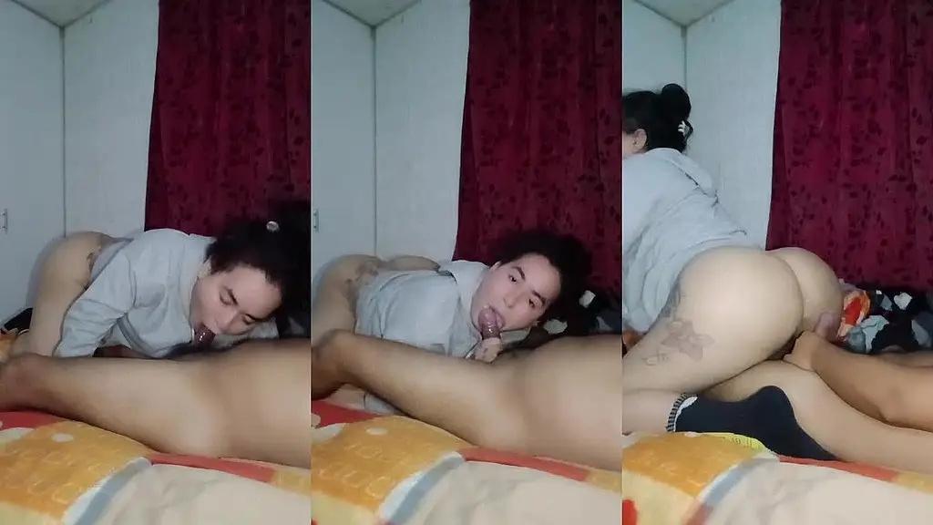 montada en la verga