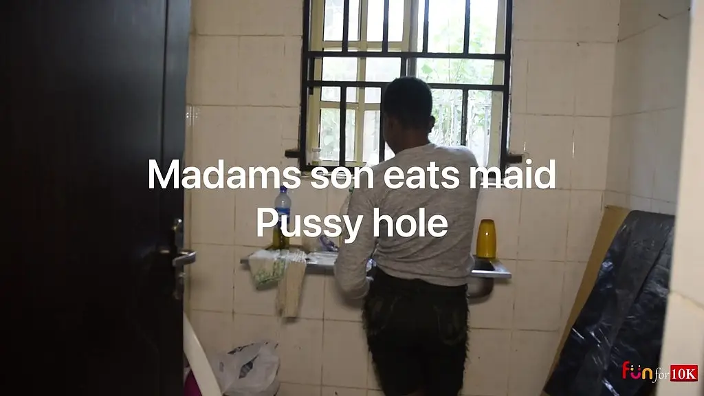 madam son eats maid pussy hole