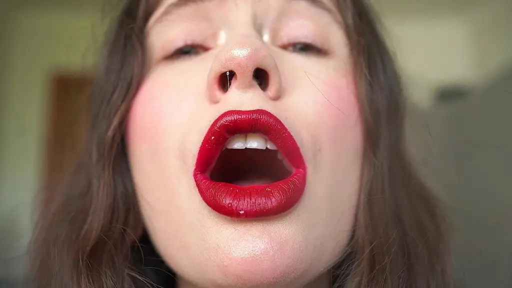 she loses control powerful wet sneezes right in your face