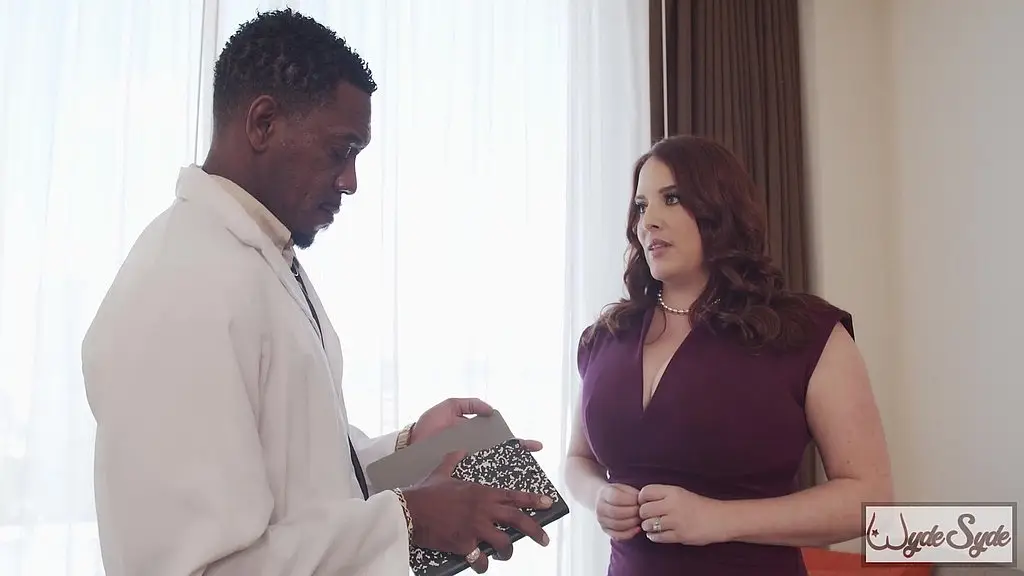 jonathan & maggie fuck hard during the doctor breast examination!