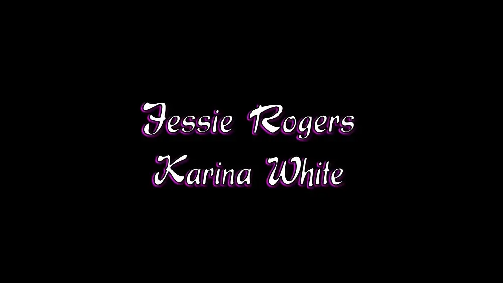 jessie rogers and karina white masturbate using fingers and sex toys