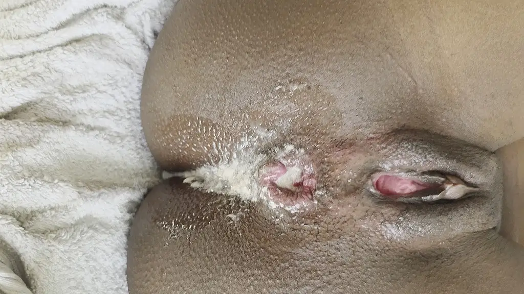anal creampie