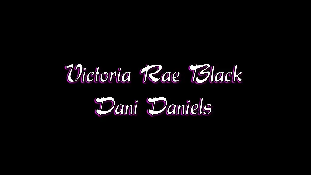 dani daniels eats victoria rae black s ass with fingering