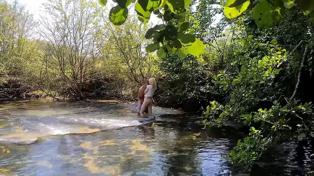 premium - couple gets caught while he fucks her in the ass outdoor