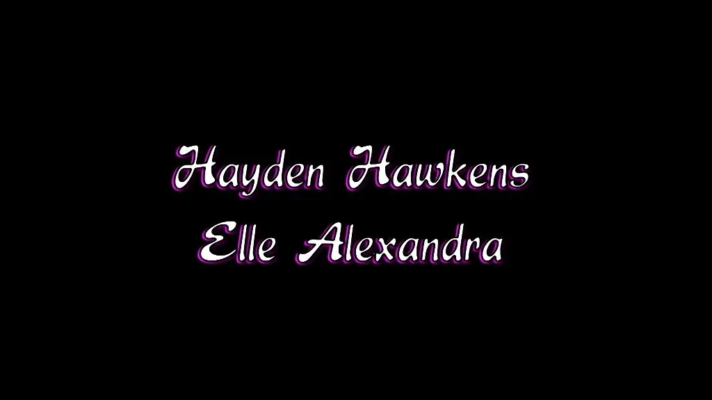 hayden hawkens and elle alex finger with sex toys