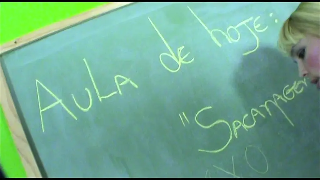 professor ted com seus alunos dom garcia - marcelle fiore - giselle bitenkur