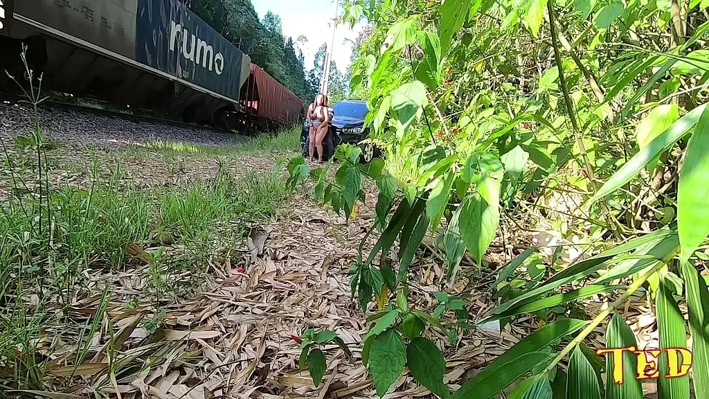 diretor fabio silva e flagrado fodendo atriz durante a passagem do trem - gabriela ramos - binho ted