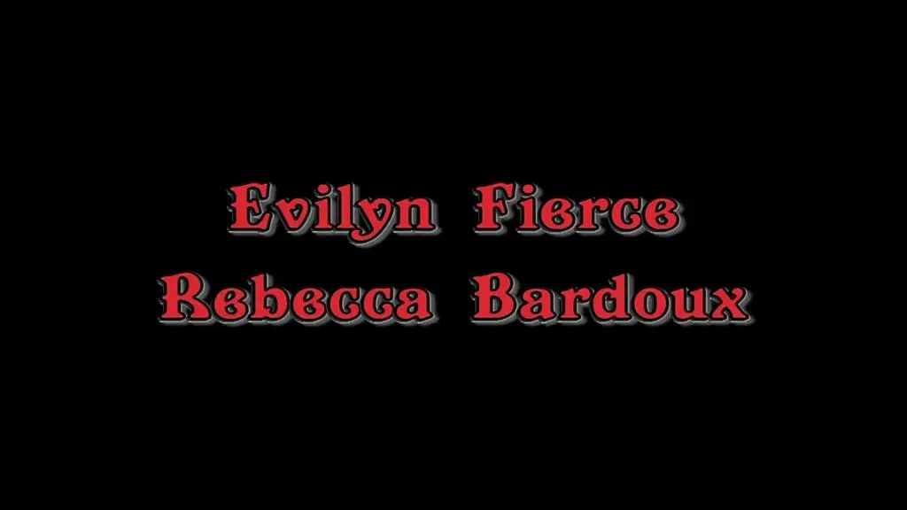 rebecca bardoux and evilyn fierce masturbate with sex toys