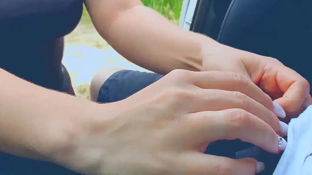 pov blowjob and masturbation svakom in the car