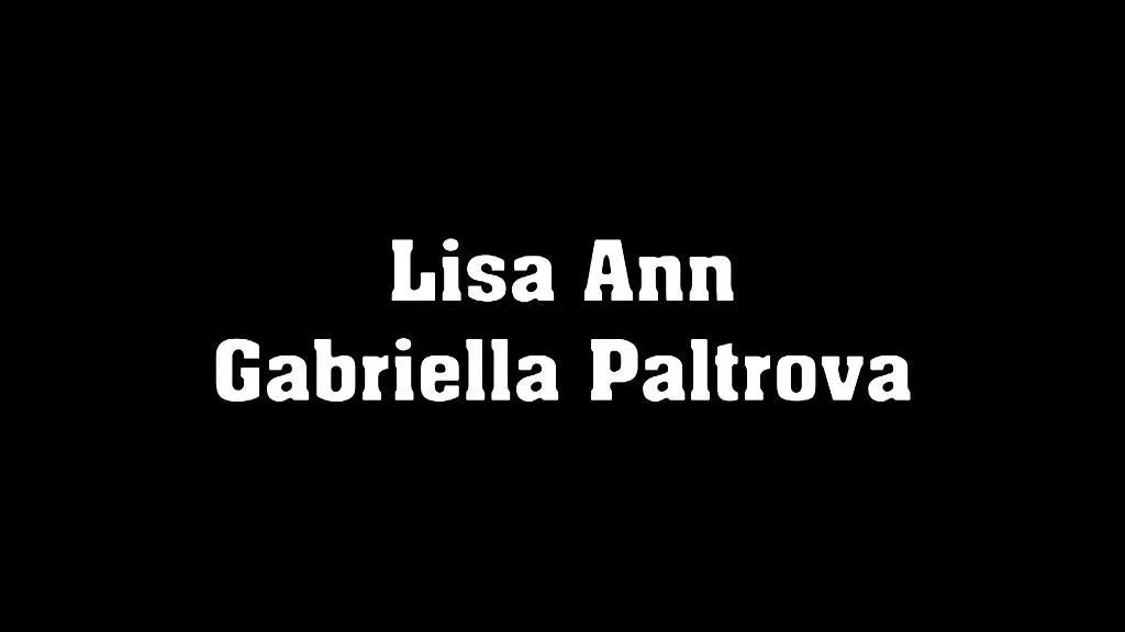 lisa ann and gabriella paltrova share jerry s cock