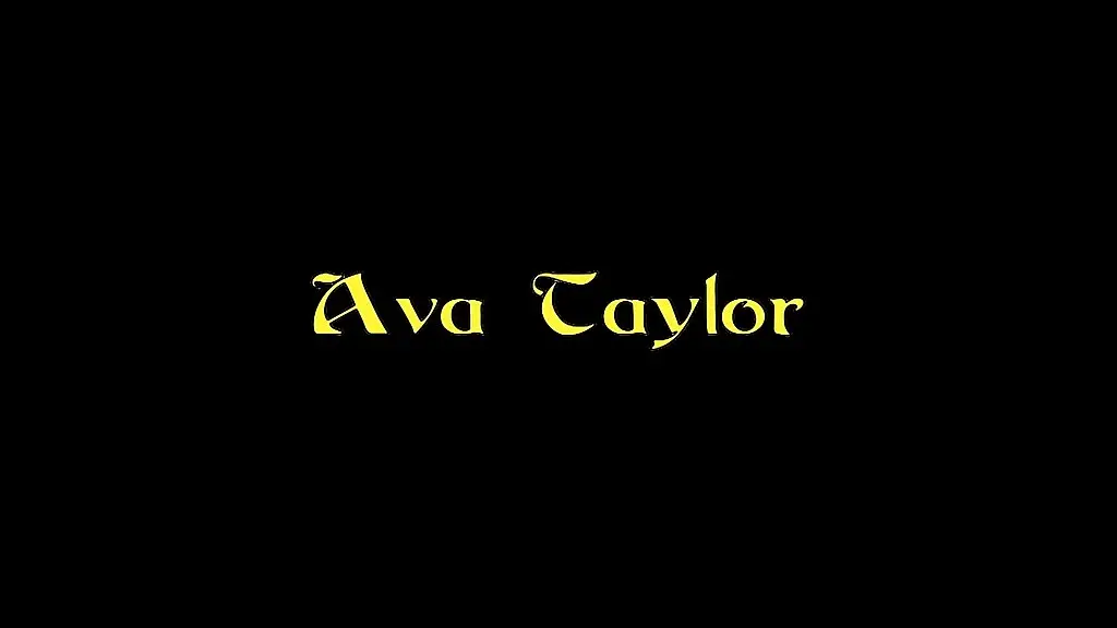 ava taylor sucks and swallows at the gloryhole