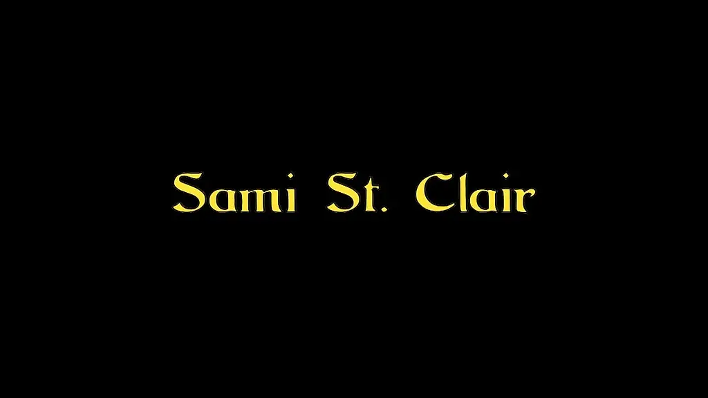 sami st claire sucks gloryhole cock to facial
