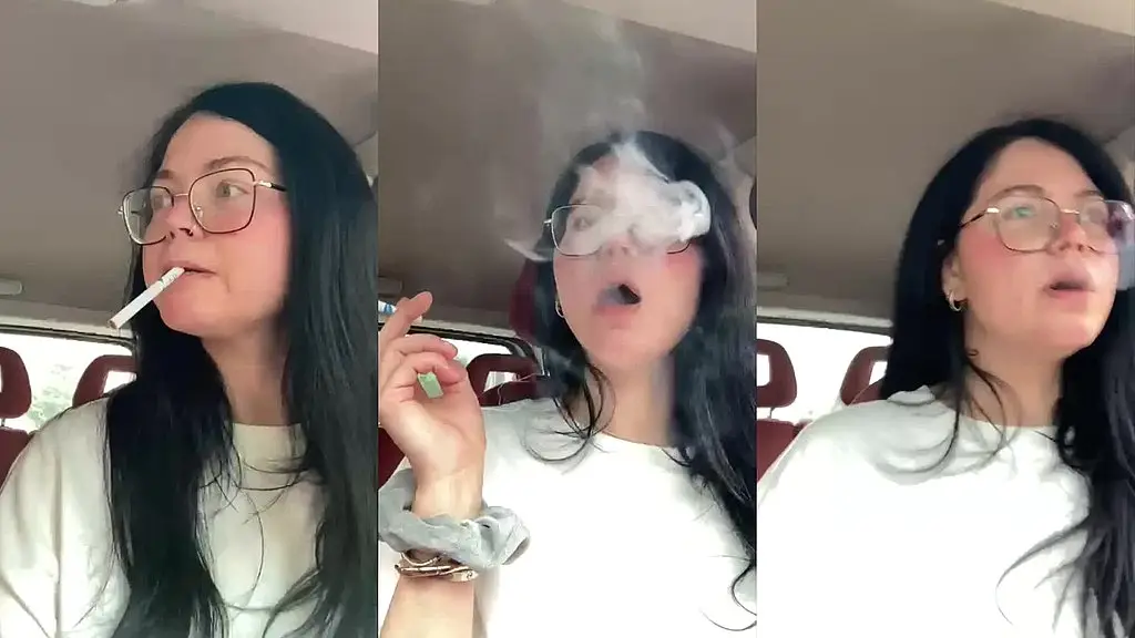 smoking during driving in my new glasses