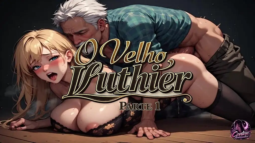 the old luthier (o velho luthier) - contos animados - ai-generated