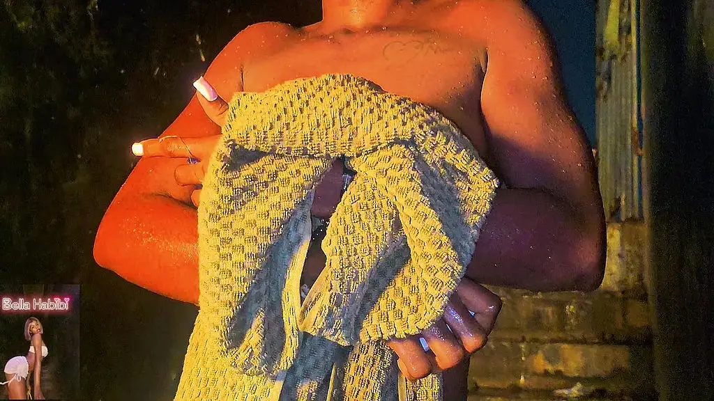 blackmailing the compound watch man for sex after i caught him spying on me bathing!!