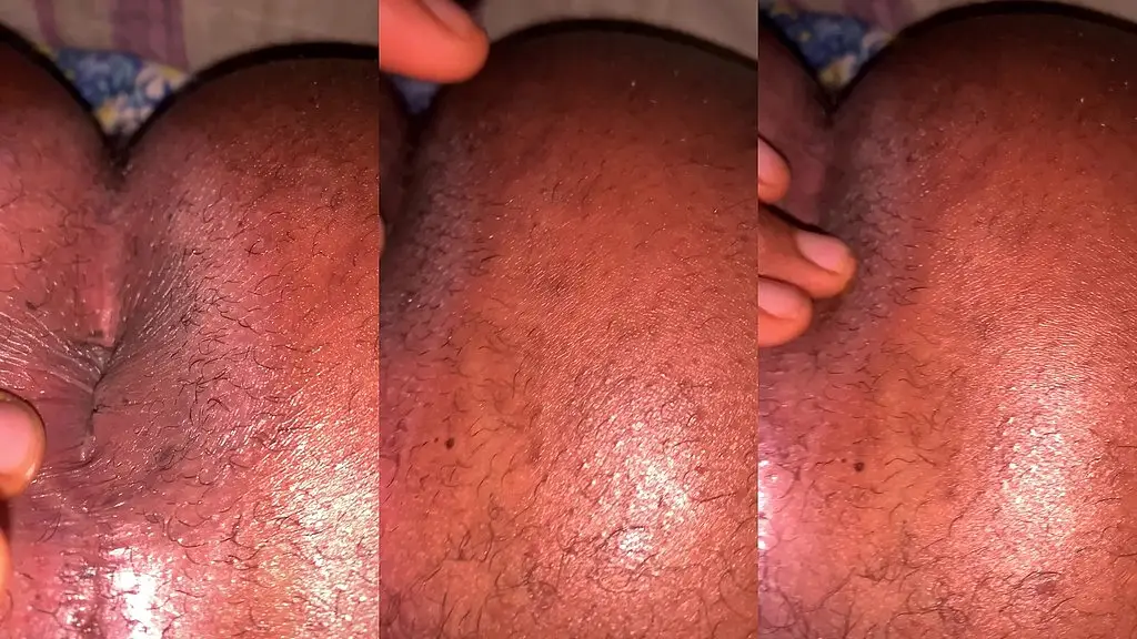 fresh chocolate ass waiting to be eaten