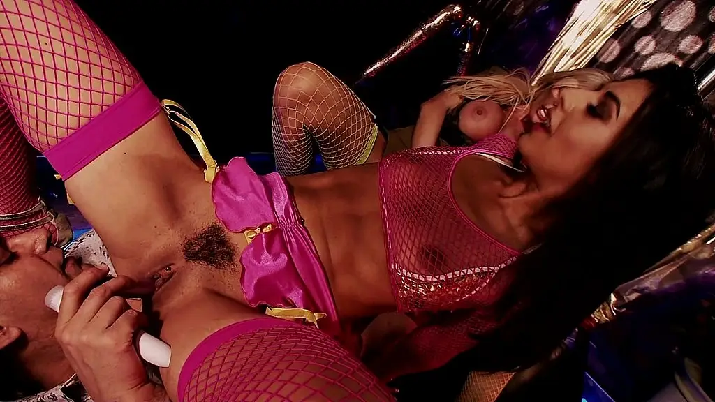 lou charmelle & stacey saran double anal with paul chaplin