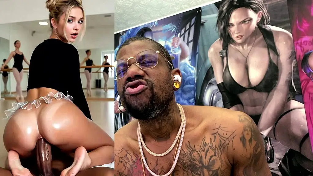 ass clapping the fuck out of a fat ass ballerina, ai generated