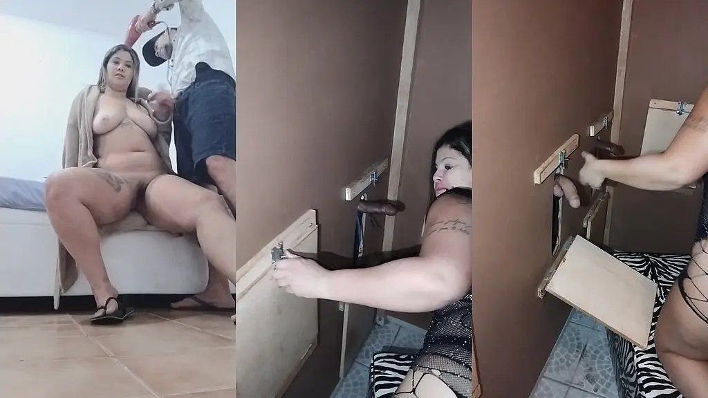 loira safada se produzindo com o cabeleireiro a domicilio pra aprontar na balada