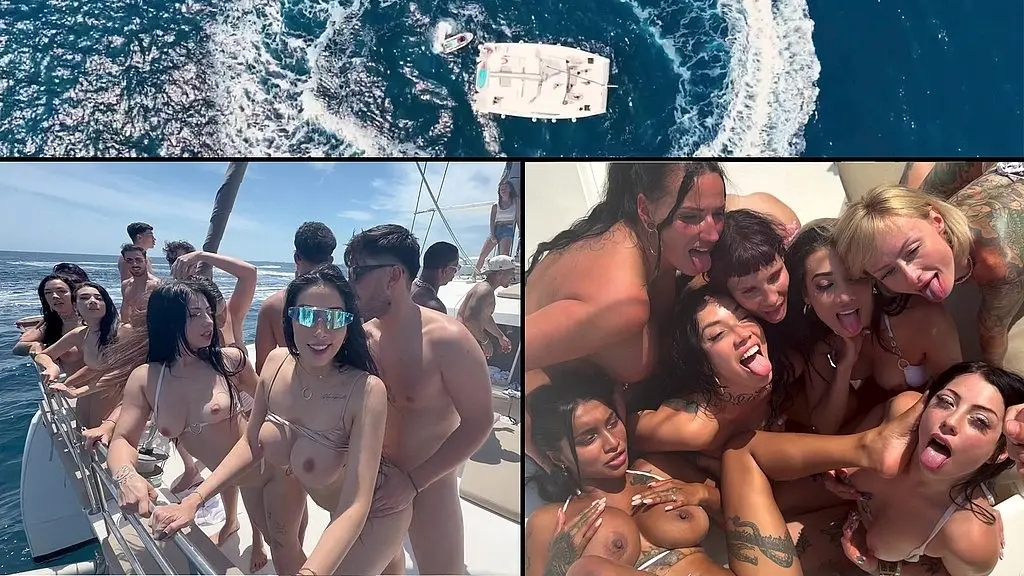the yatch of desire - wild orgy in the middle of nowhere