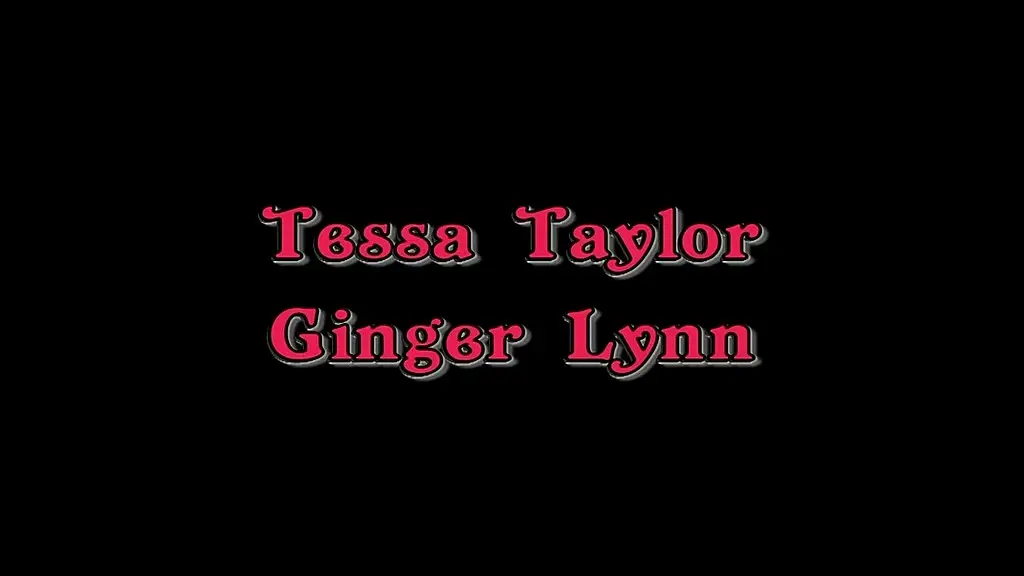 ginger lynn eats tessa taylor s shaved pussy